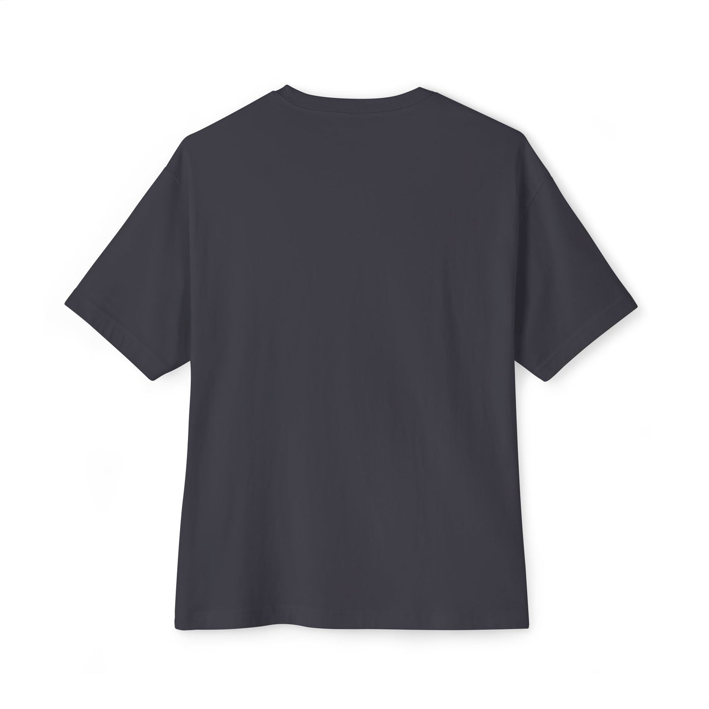 Plain black Houston hip hop t-shirt by PJ Designs shown from the back with short sleeves