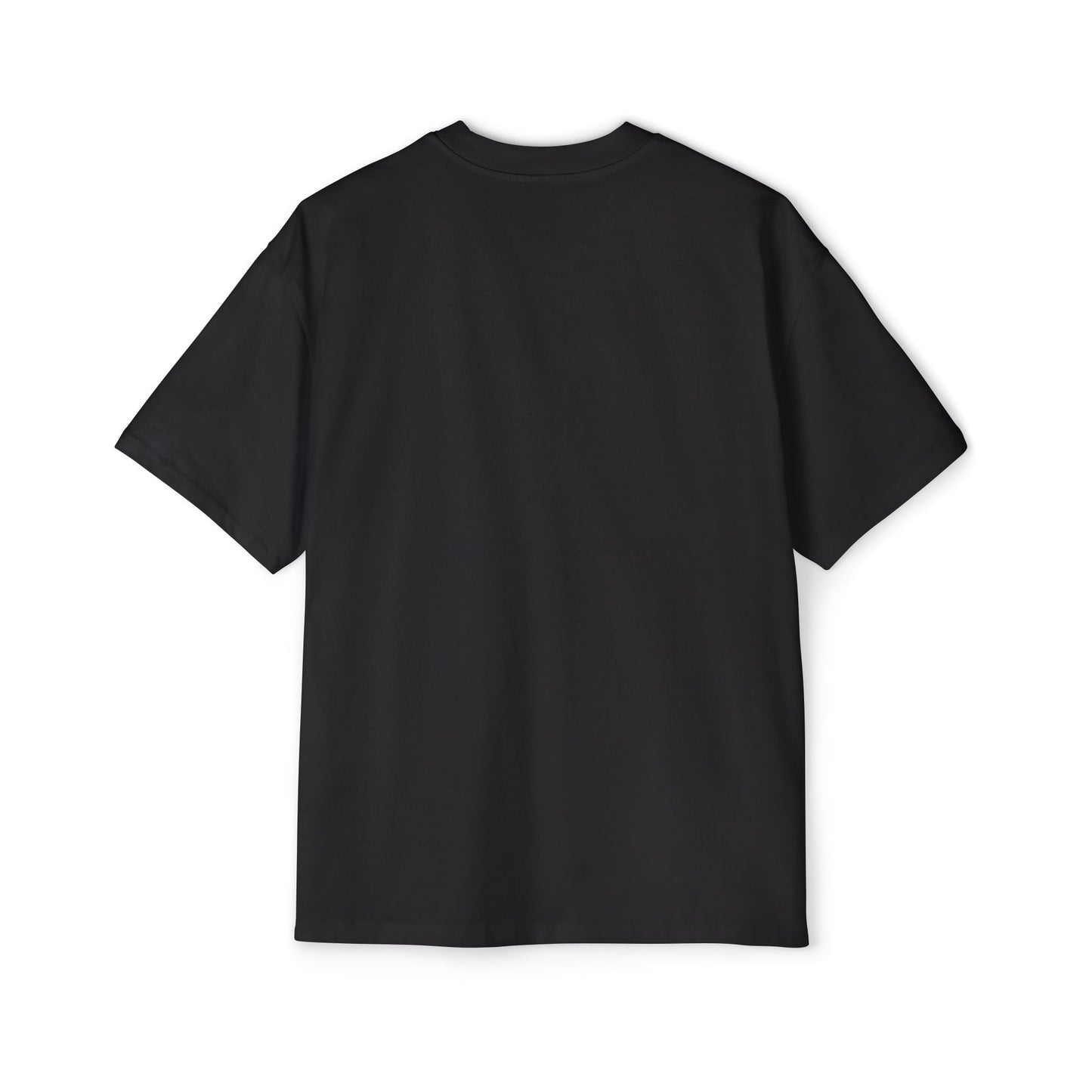 Black UK rap oversized tee from Printify with a loose fit and short sleeves