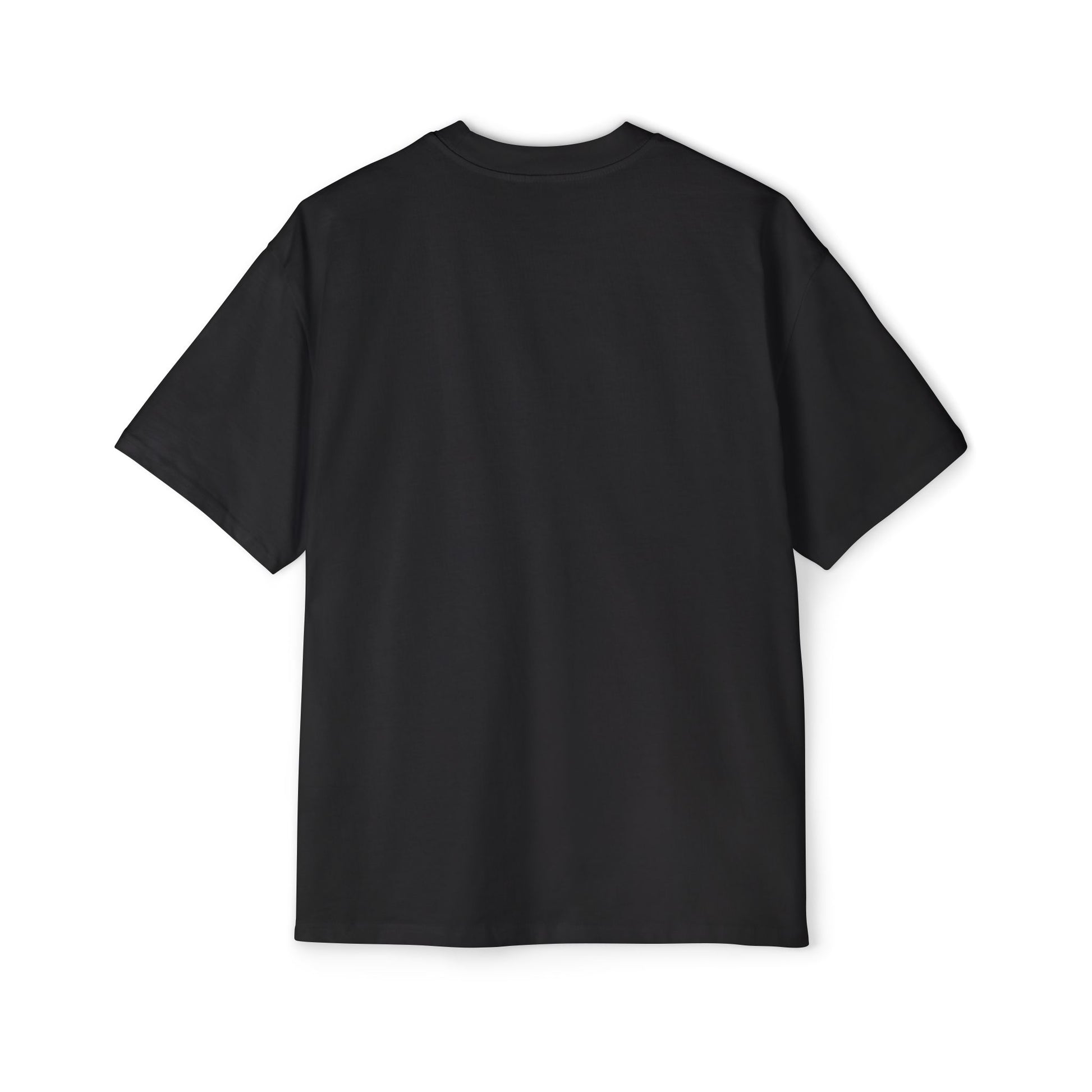 Black UK rap oversized tee from Printify with a loose fit and short sleeves