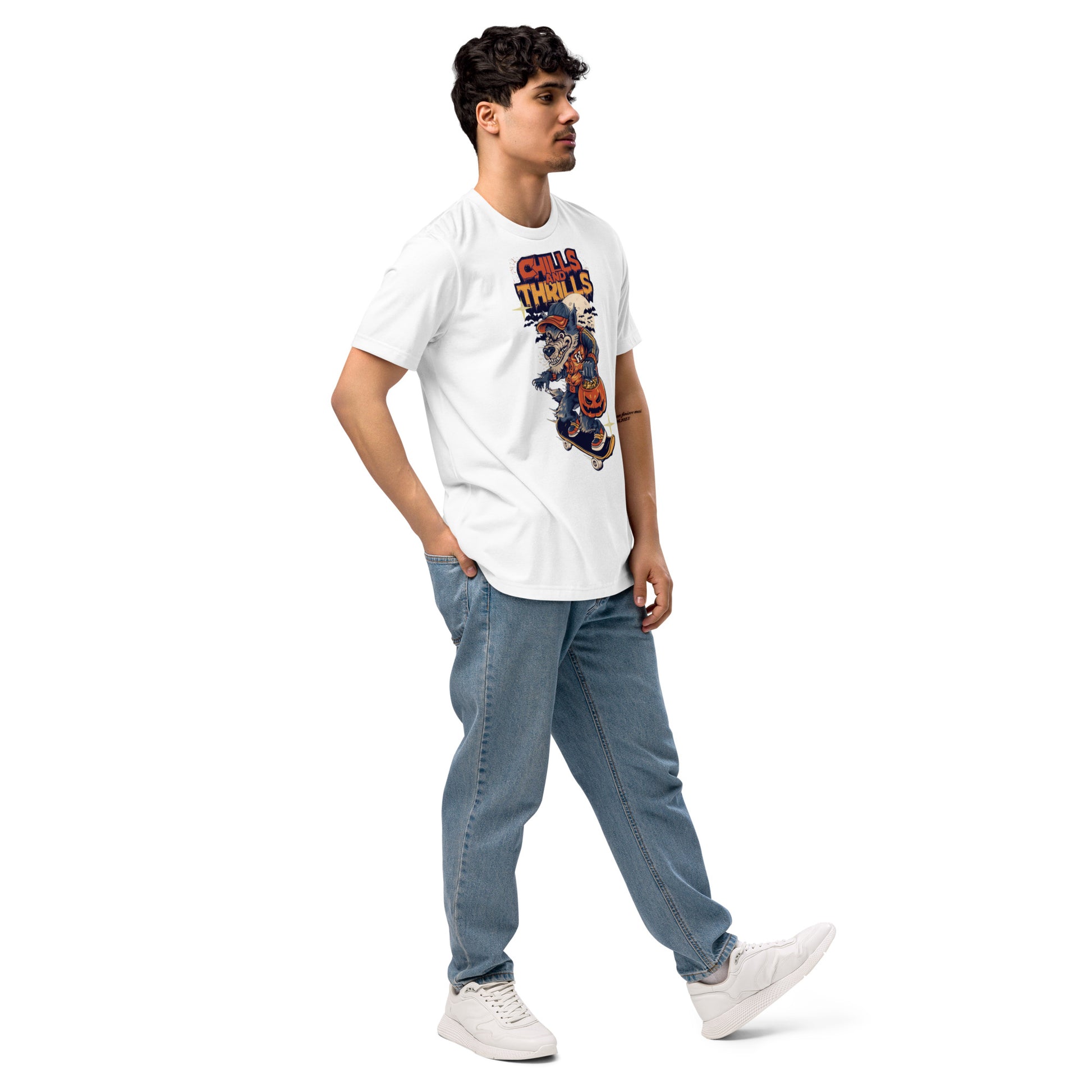 Stylish unisex eco friendly t-shirt featuring fun graphic design for casual wear